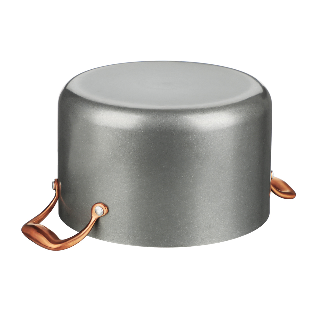 Ivlev Chef Ladoga Кастрюля 24х15см 6,1л, с нерж. крышкой, индукция, нерж.сталь 18/10, арт.№ 822-257