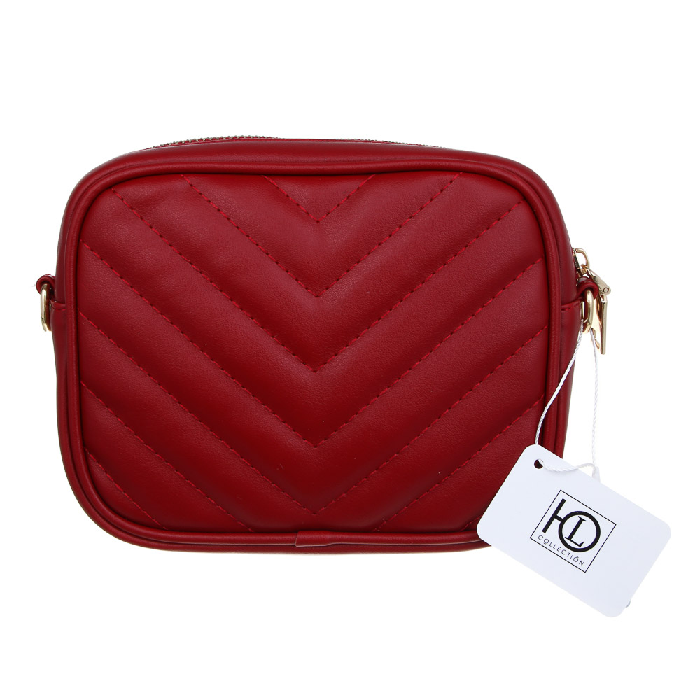 ЮL Кристаллис Сумка кроссбоди стеганная на длинном ремне, ПУ, 17х13,5х5см, 2 цвета, КЖС24-23, арт.№ 337-192