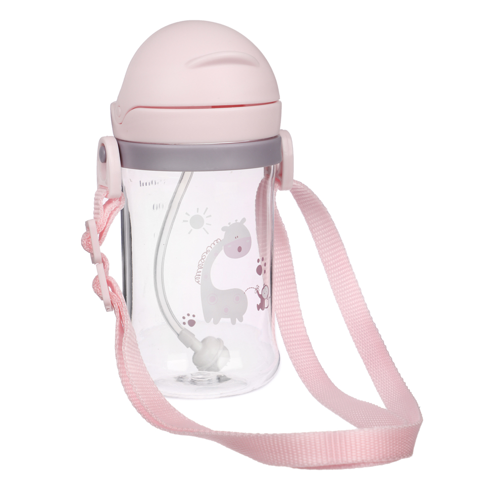 Бутылочка детская, 450 мл, полипропилен, 3 дизайна, арт.№ 829-186