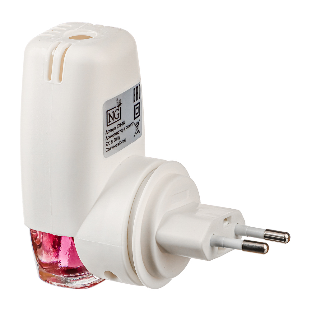 NEW GALAXY Ароматизатор "Мистери" в розетку 220В, летний бриз, лаванда, мистич. сад, свежесть океана, арт.№ 778-114