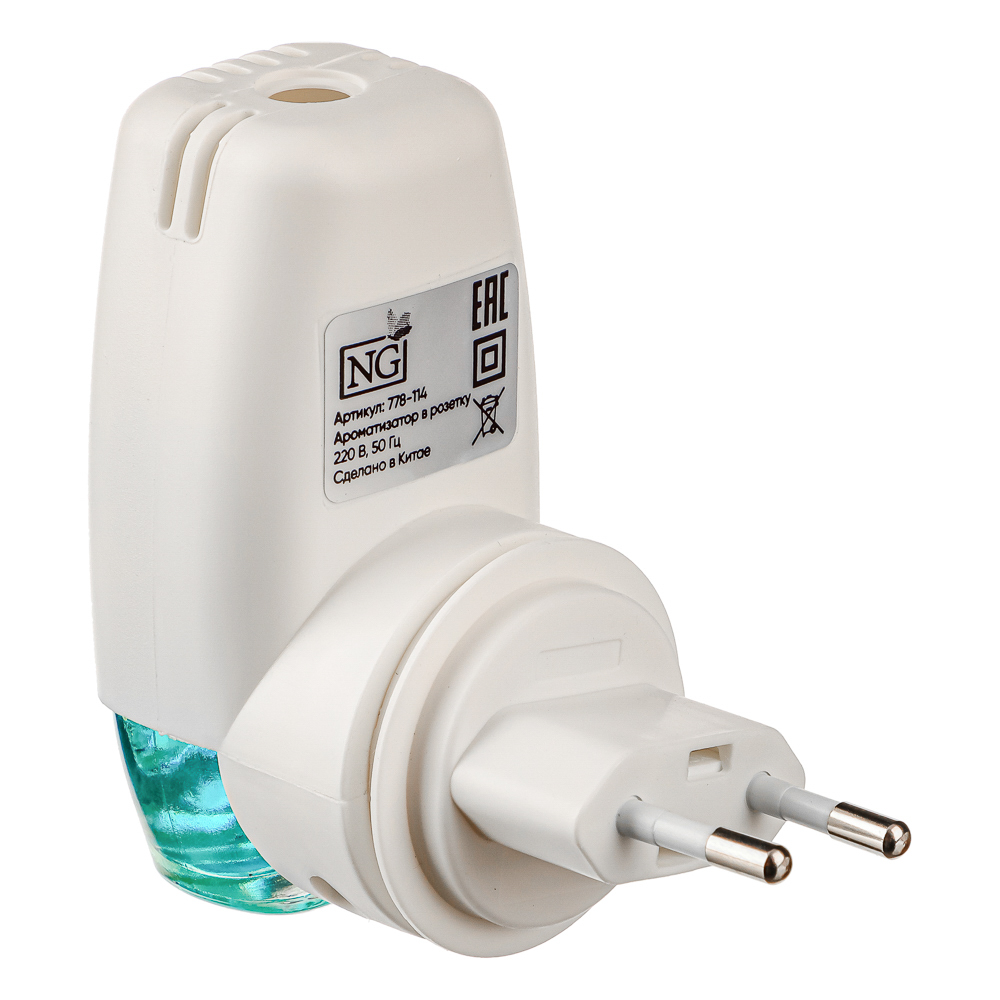 NEW GALAXY Ароматизатор "Мистери" в розетку 220В, летний бриз, лаванда, мистич. сад, свежесть океана, арт.№ 778-114