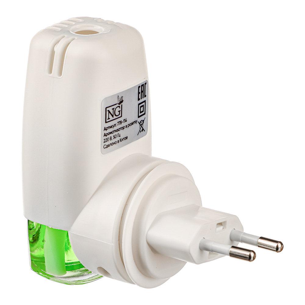 NEW GALAXY Ароматизатор "Мистери" в розетку 220В, летний бриз, лаванда, мистич. сад, свежесть океана, арт.№ 778-114