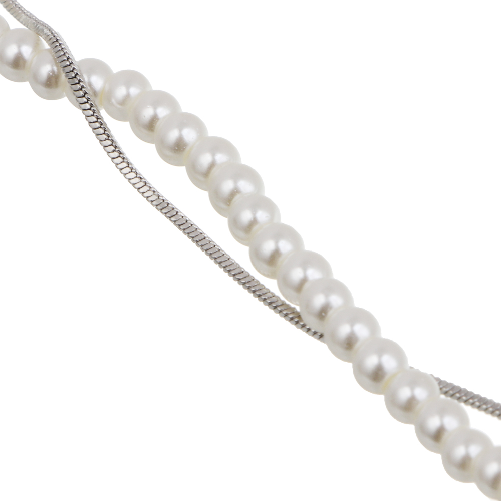 Бусы на шею 37-42см, медь, стекло, БЖ25-16, арт.№ 023-023