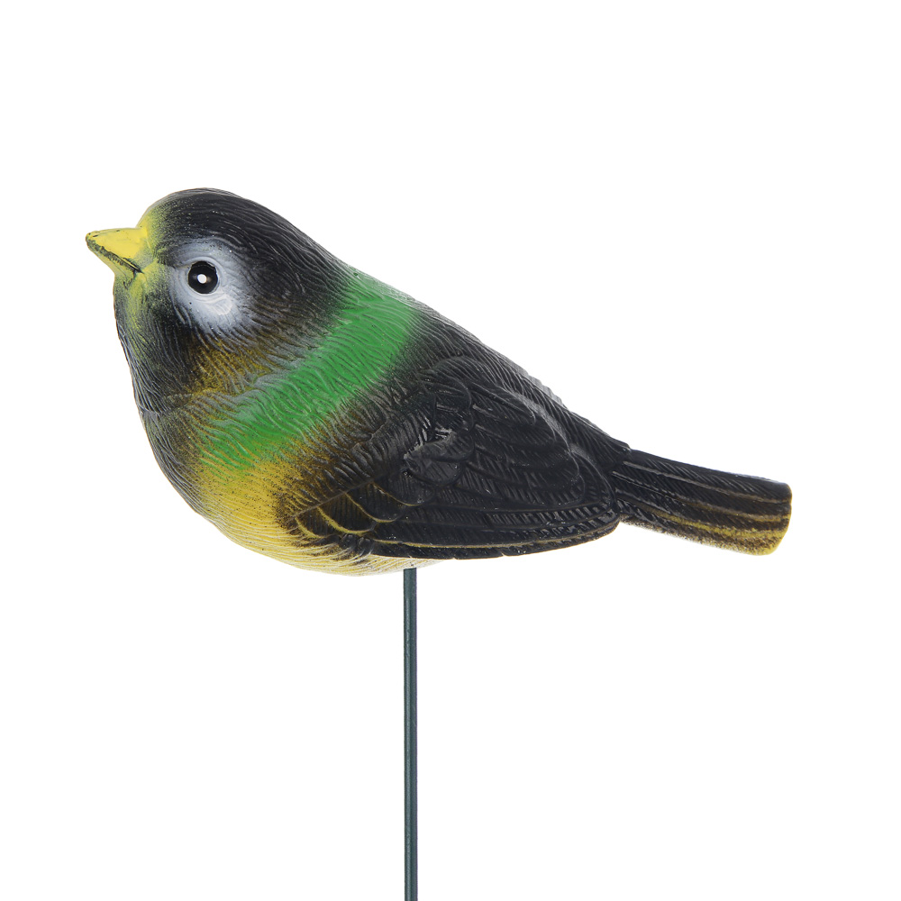 Фигурка на стержне "Птица" тм INBLOOM, 13х6х60см, полистирол, металл, арт.№ 153-200