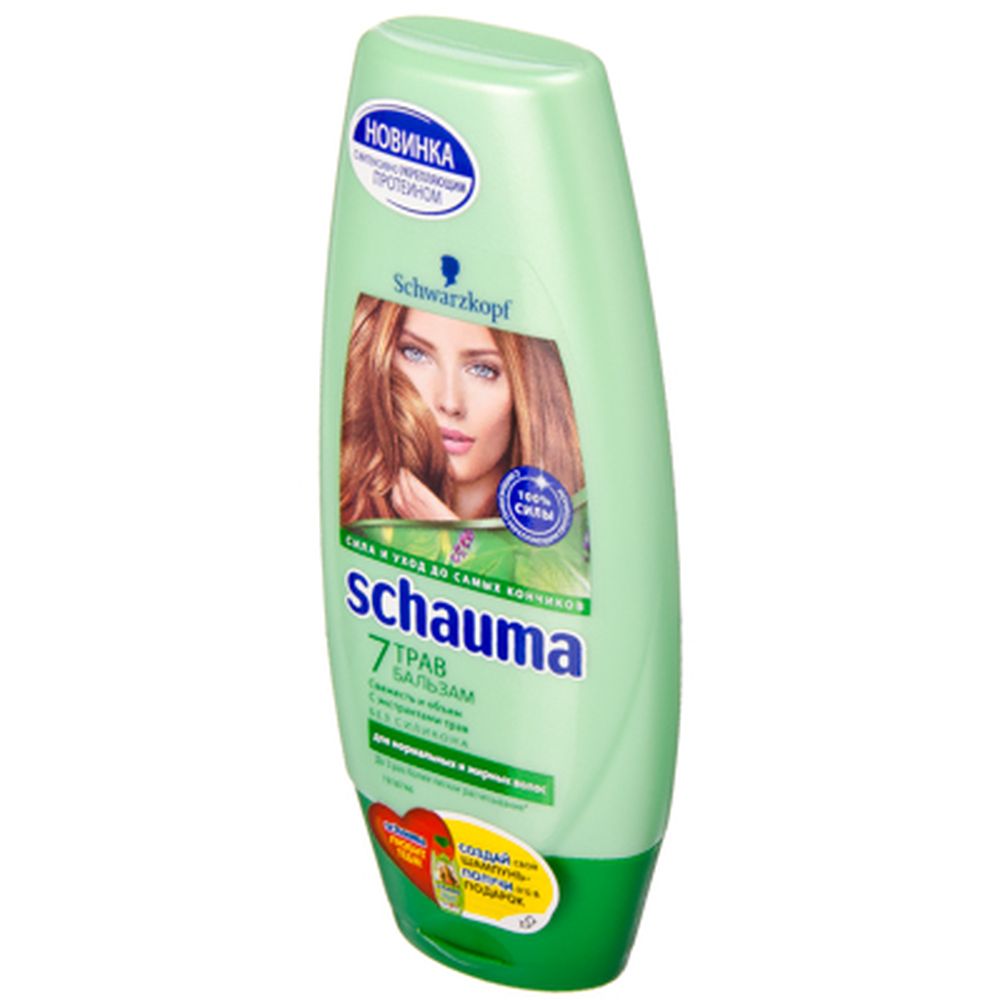 Бальзам-ополаскиватель Шаума 7 Трав, 200мл, арт.1909856/2389184/2418567, арт.№ 423-005