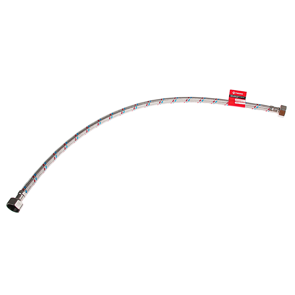 FRESSO Подводка гибкая для воды, Г1/2"-Г1/2", 60см, арт.№ 573-221