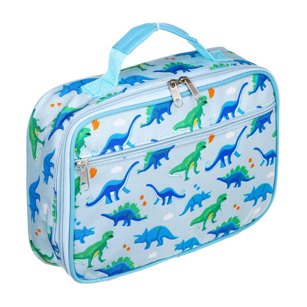 ЯЩЕРЫ Сумка для ланча, 27х20х5,5см, 1 отд., 1 накладной карман, ручка, уплотн.корпус из ЭВА, п/э, арт.№ 524-235