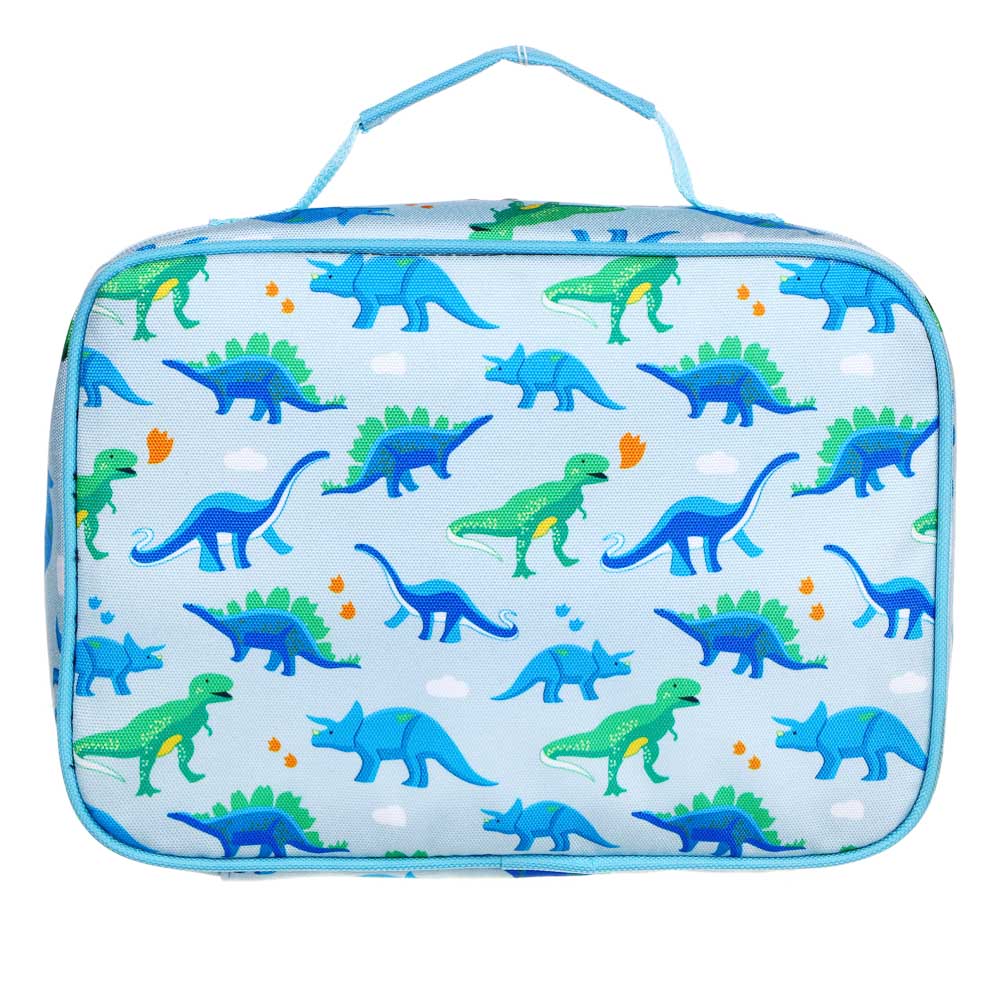 ЯЩЕРЫ Сумка для ланча, 27х20х5,5см, 1 отд., 1 накладной карман, ручка, уплотн.корпус из ЭВА, п/э, арт.№ 524-235