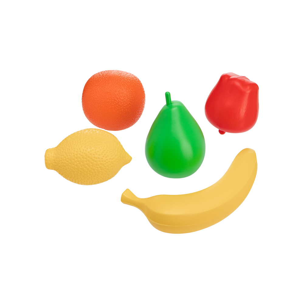 BY Kids Набор игровой "Фрукты, овощи" в сумке, 15 предметов, пластик, текстиль, 33х38х9см МТ2204, арт.№ 294-146