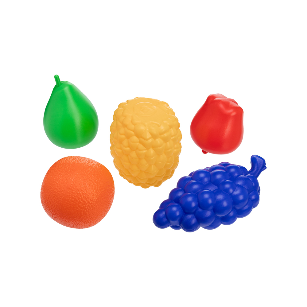 BY Kids Набор игровой "Фрукты, овощи" в сумке, 15 предметов, пластик, текстиль, 33х38х9см МТ2204, арт.№ 294-146