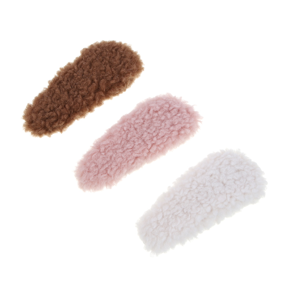 ЮНИLOOK Зажим для волос, 7,5см, сплав, полиэстер, 3 цвета, ACS-130, арт.№ 321-046