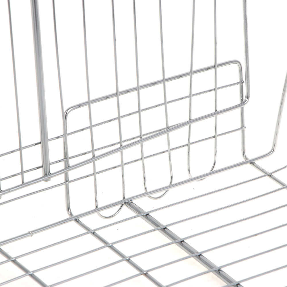 Решетка-гриль хром. тм GRILLBOOM, 25х33х5см, арт.№ 104-026