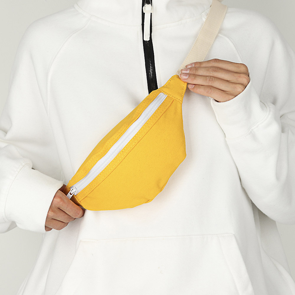 ЮL Сумка поясная, полиэстер, 26х14см, 6 цветов, арт.№ 337-107