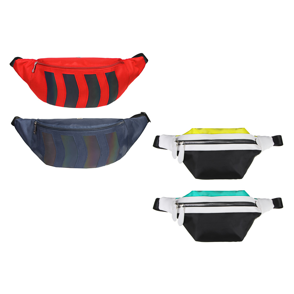 ЮL Сумка поясная, полиэстер, ПУ, 35х14см, 41х13см, 2 дизайна, арт.№ 337-106