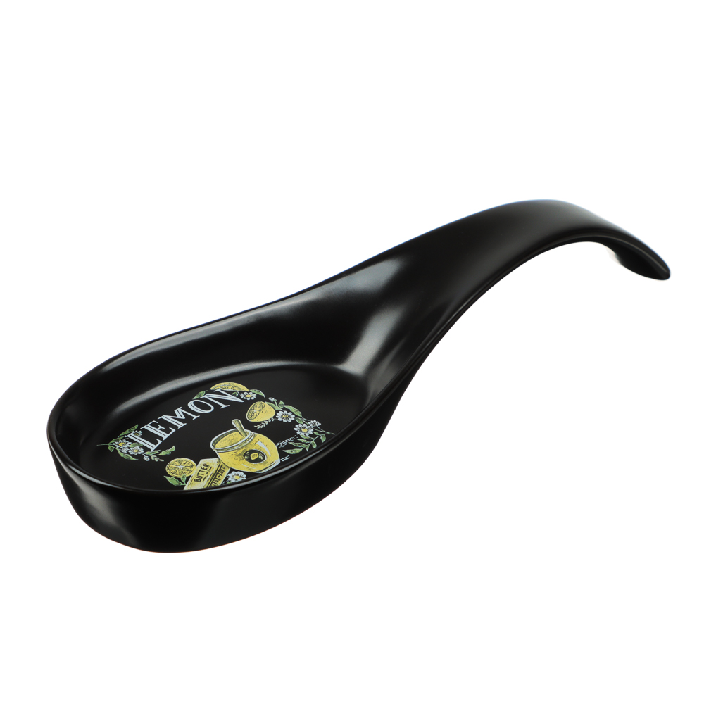 MILLIMI Лимонный курд Подставка для ложки, 22х7х3,5см, керамика, арт.№ 824-641