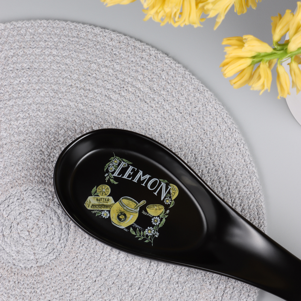 MILLIMI Лимонный курд Подставка для ложки, 22х7х3,5см, керамика, арт.№ 824-641