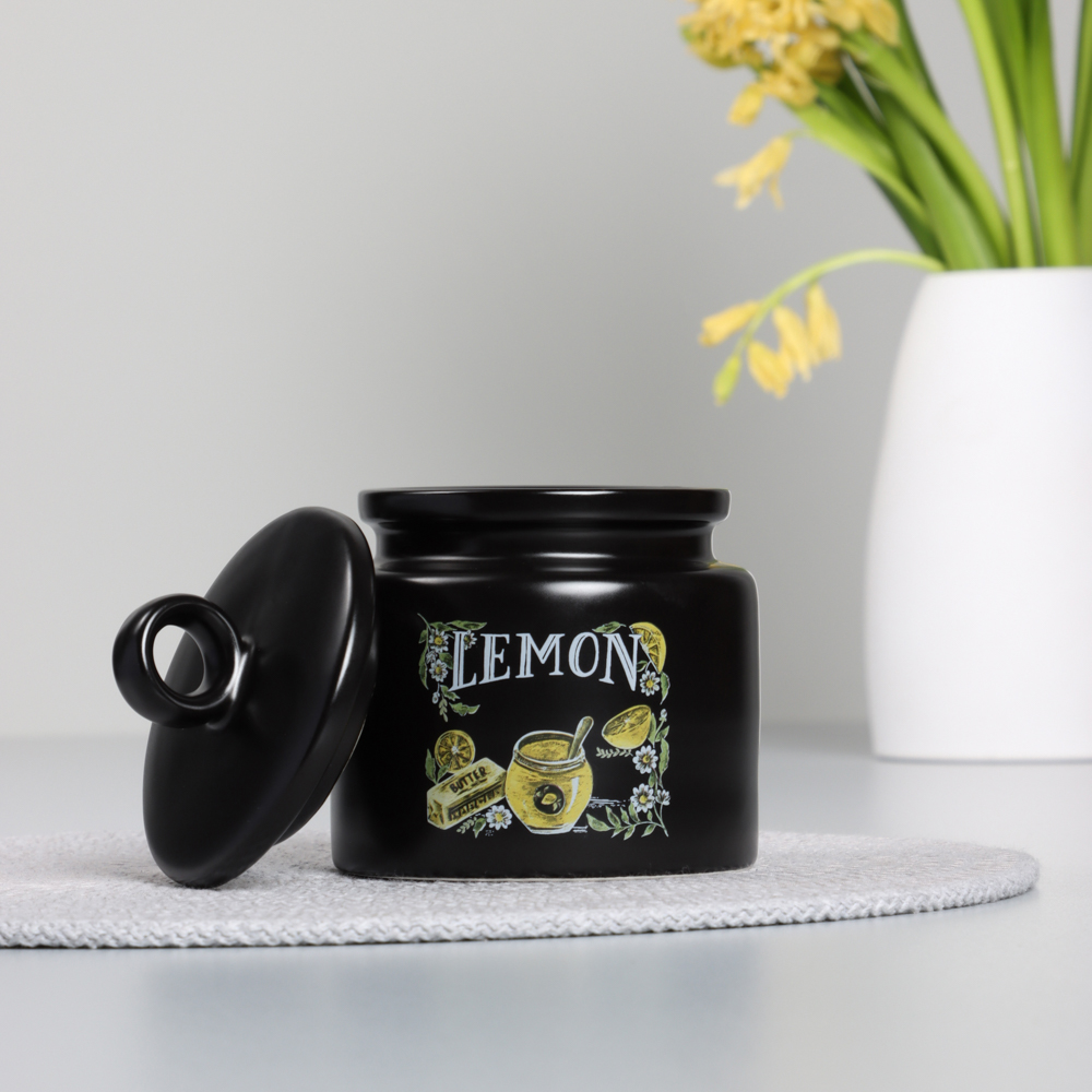 MILLIMI Лимонный курд Сахарница, 250мл, 8,5х10см, керамика, арт.№ 824-643