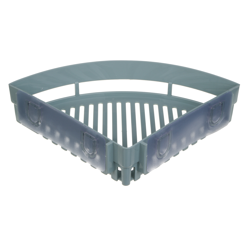 VETTA Classic Полка настенная угловая (большая), пластик, 35x25x7 см, оливковый, арт.№ 478-313