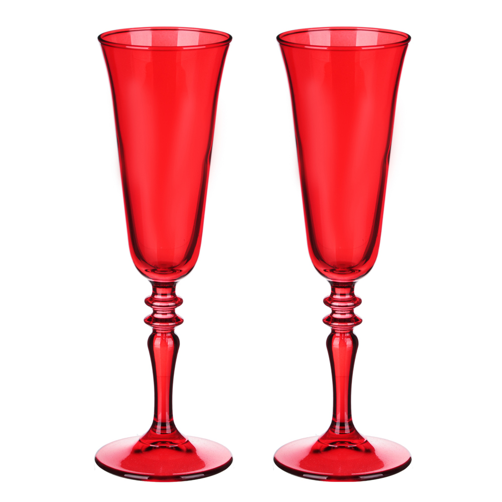 PASABAHCE Набор бокалов красных 2 шт для шампанского 190мл, арт.№ 878-440