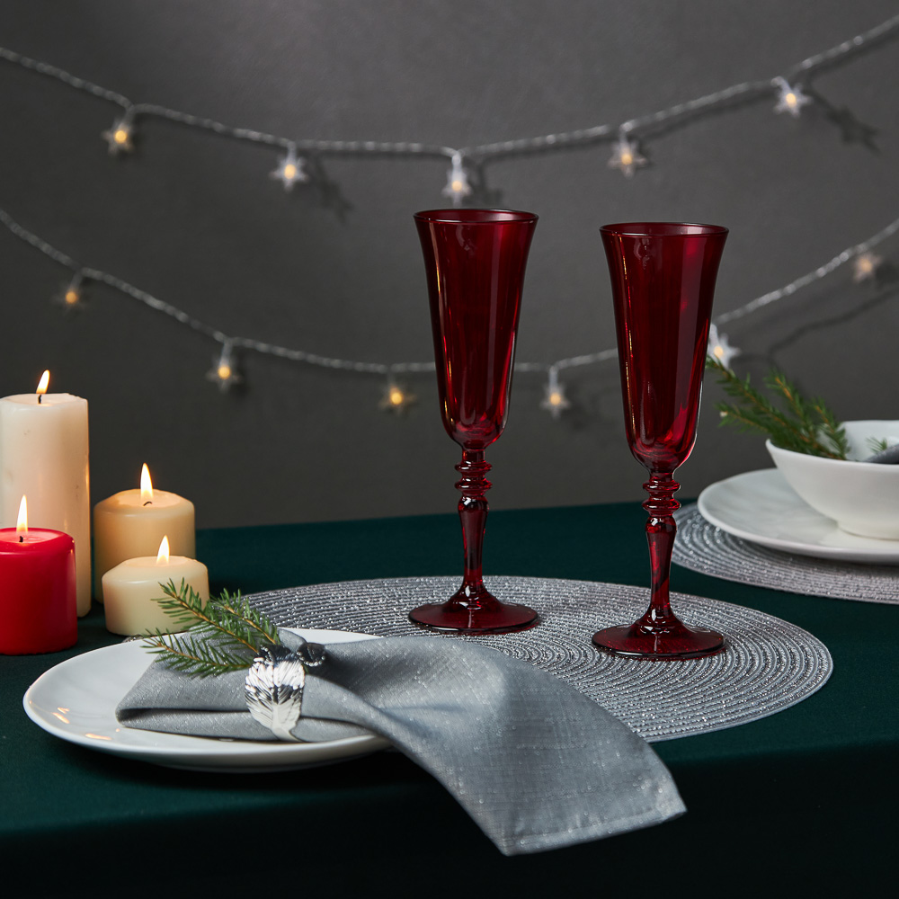 PASABAHCE Набор бокалов красных 2 шт для шампанского 190мл, арт.№ 878-440