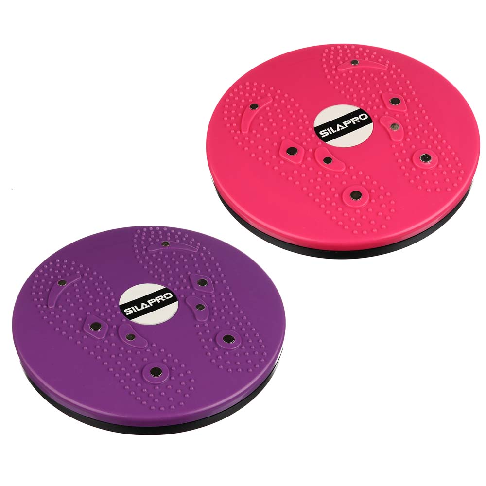 SILAPRO Массажный тренажер-диск d=25см, ПВХ, магниты, арт.№ 197-011