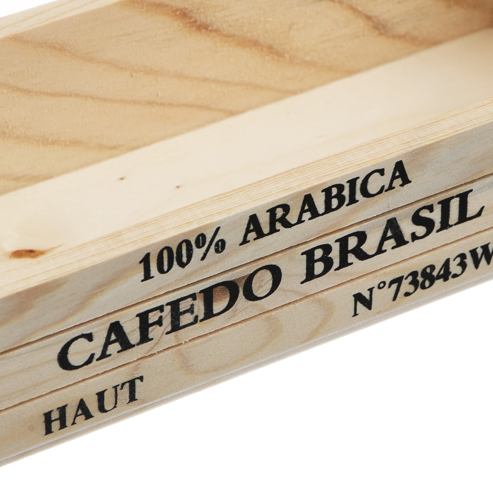 Кашпо тм INBLOOM, 22.5х8.5х4.5см, дерево, арт.№ 164-409