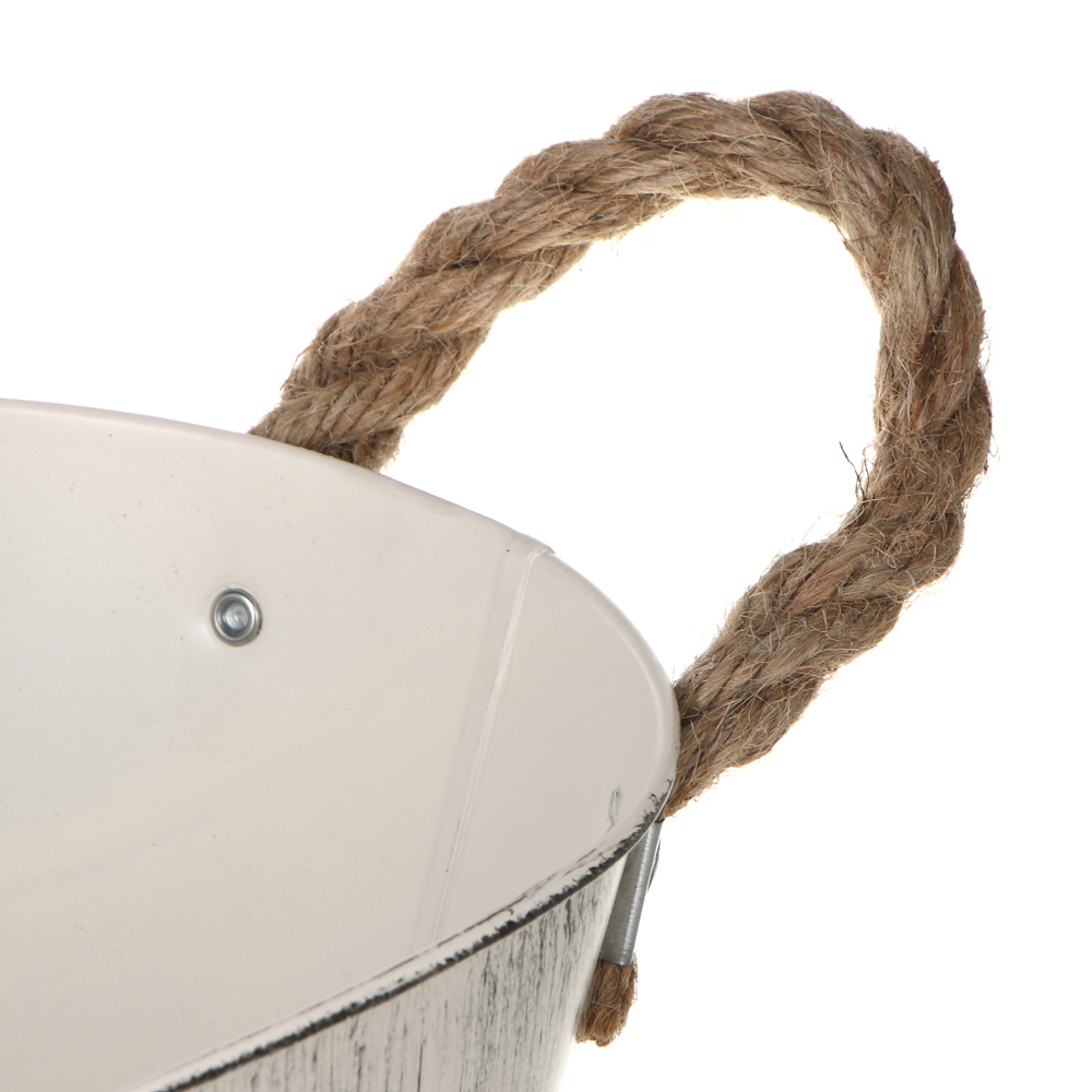 Кашпо тм INBLOOM, 26х10см, металл, арт.№ 164-410