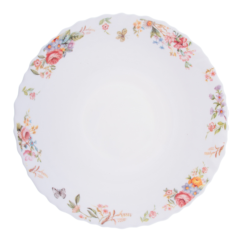 MILLIMI Дарина Салатник опаловое стекло 23см, 18136, арт.№ 818-291