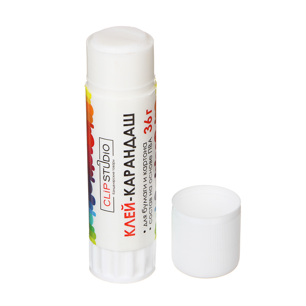 Клей-карандаш ClipStudio 36 грамм, на основе PVA, арт.№ 586-005