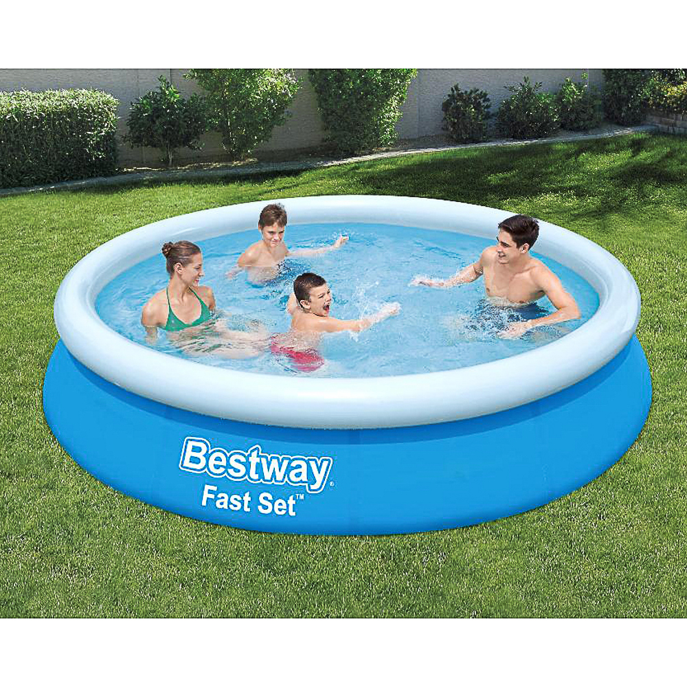 BESTWAY Бассейн с надувным бортом, 366х76см, 5377 л, 57273, арт.№ 012-003