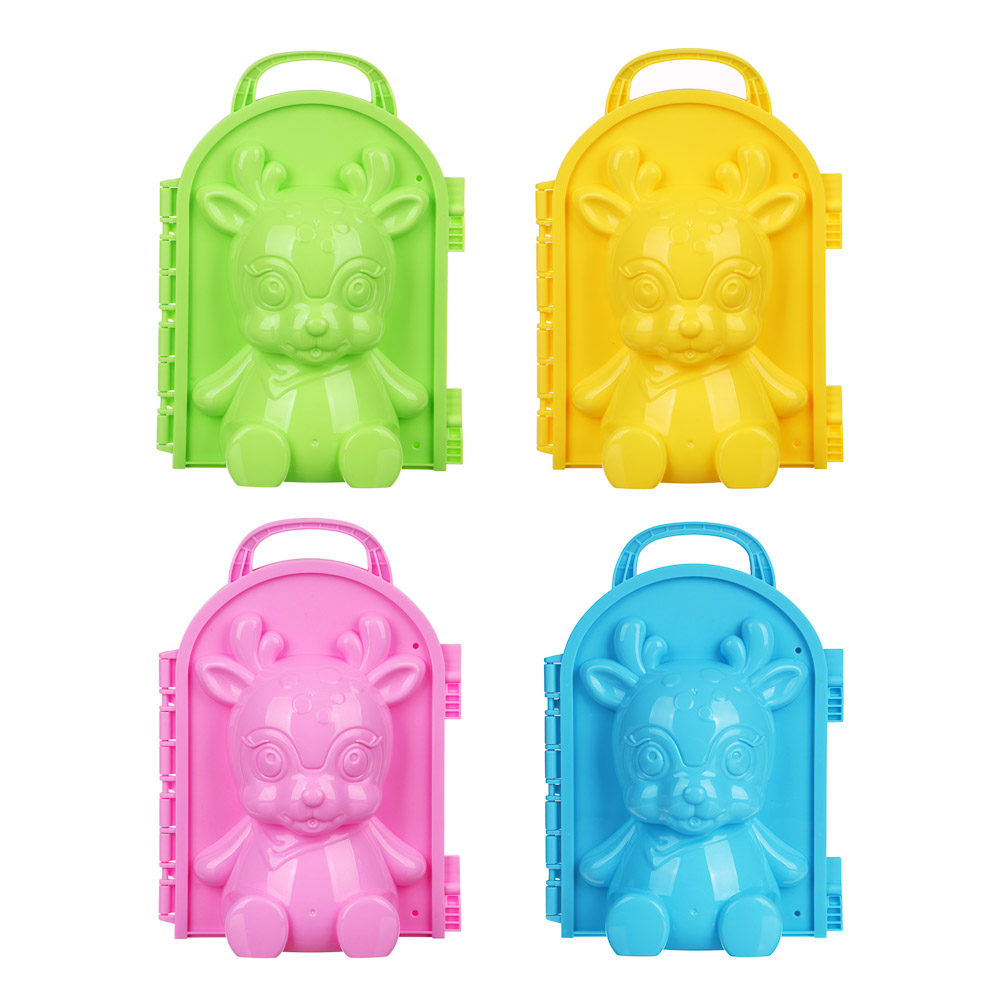 SILAPRO Снежкостроитель "Олень", 22х16х9,5см, ПП, арт.№ 084-012