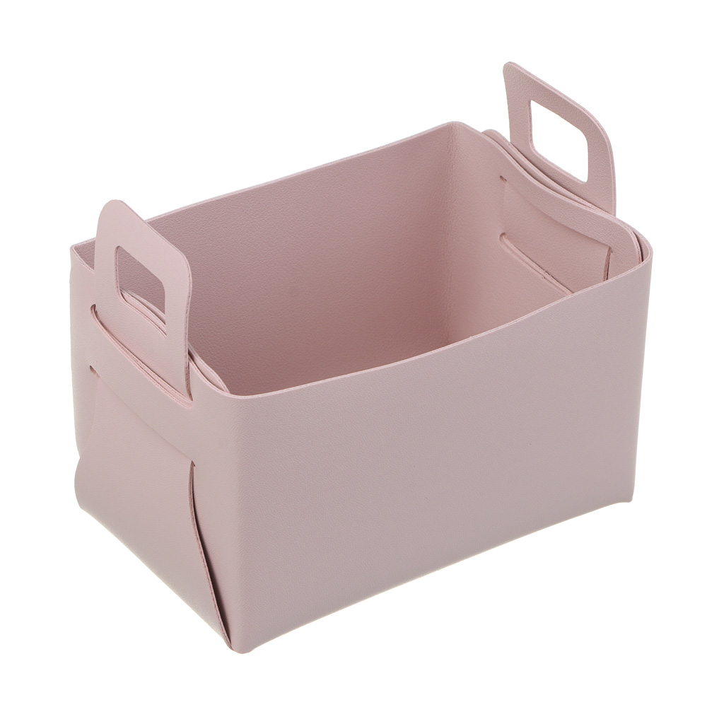 VETTA Корзина для хранения, полиуретан, 15х13х10см, 3 цвета, арт.№ 414-002