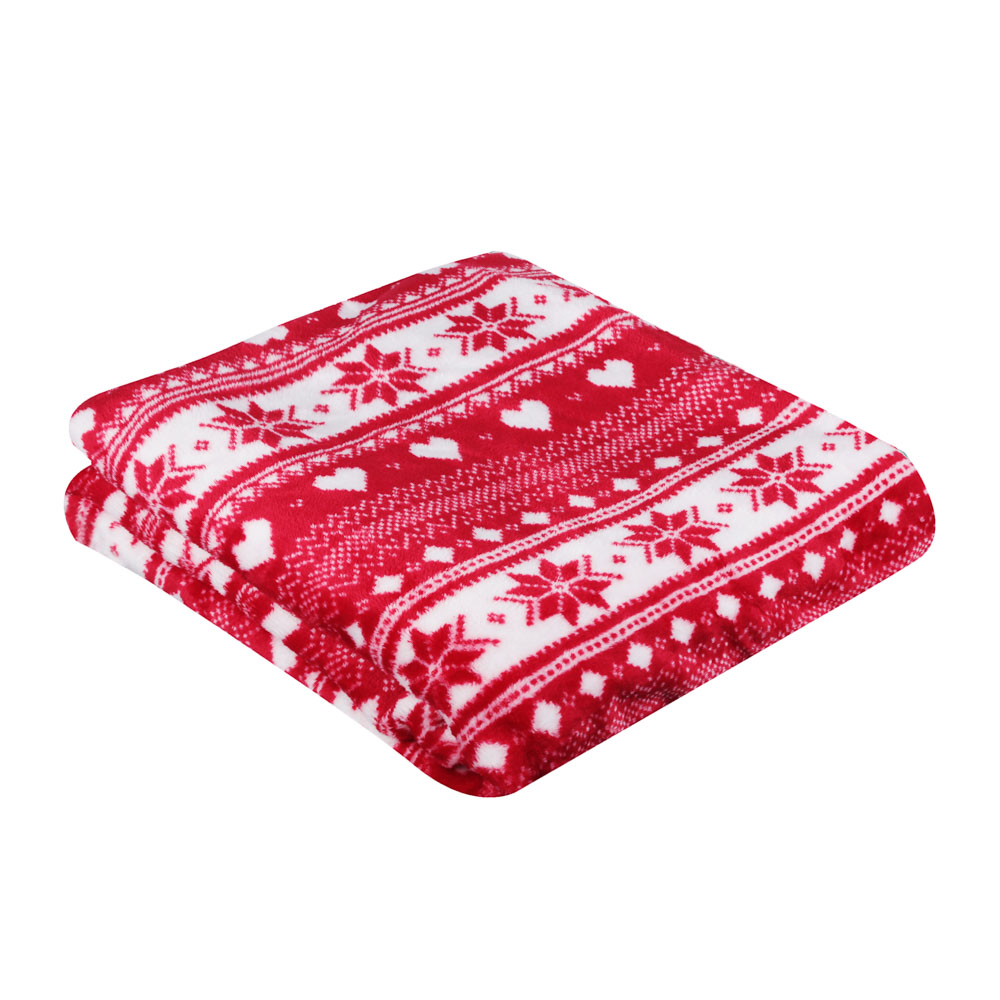 PROVANCE Пряничный домик Плед в мешке 130х150см, 230гр/м, 100% полиэстер, 3 цвета, арт.№ 492-115