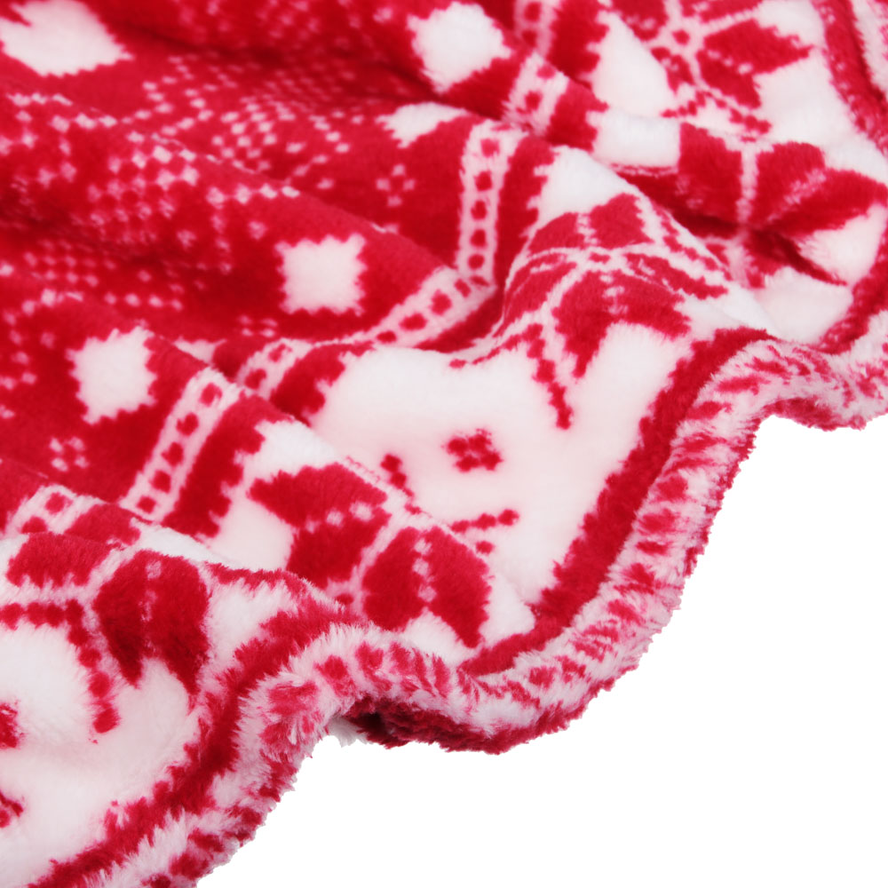 PROVANCE Пряничный домик Плед в мешке 130х150см, 230гр/м, 100% полиэстер, 3 цвета, арт.№ 492-115