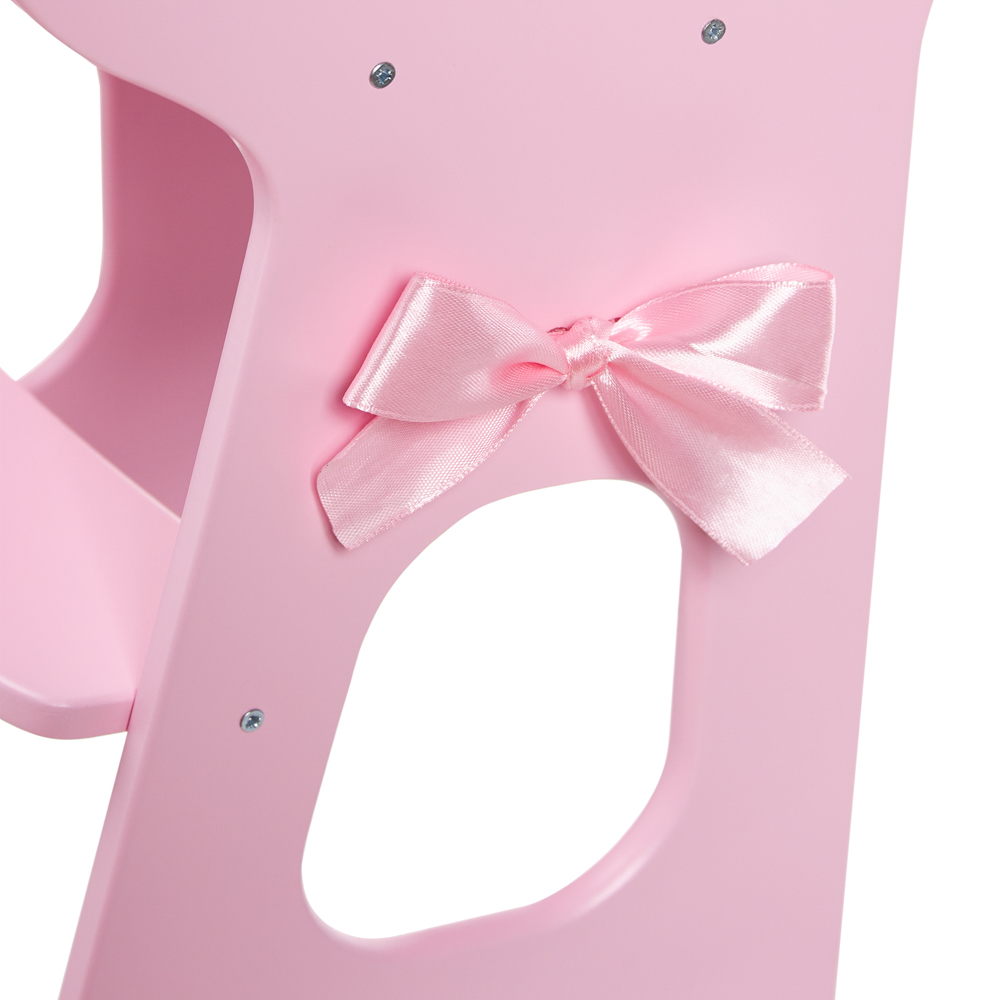 BY Kids Игровой набор "Стульчик для кормления с мягким сиденьем", дерево, 53х26,5х22,5см, 72119, арт.№ 294-159