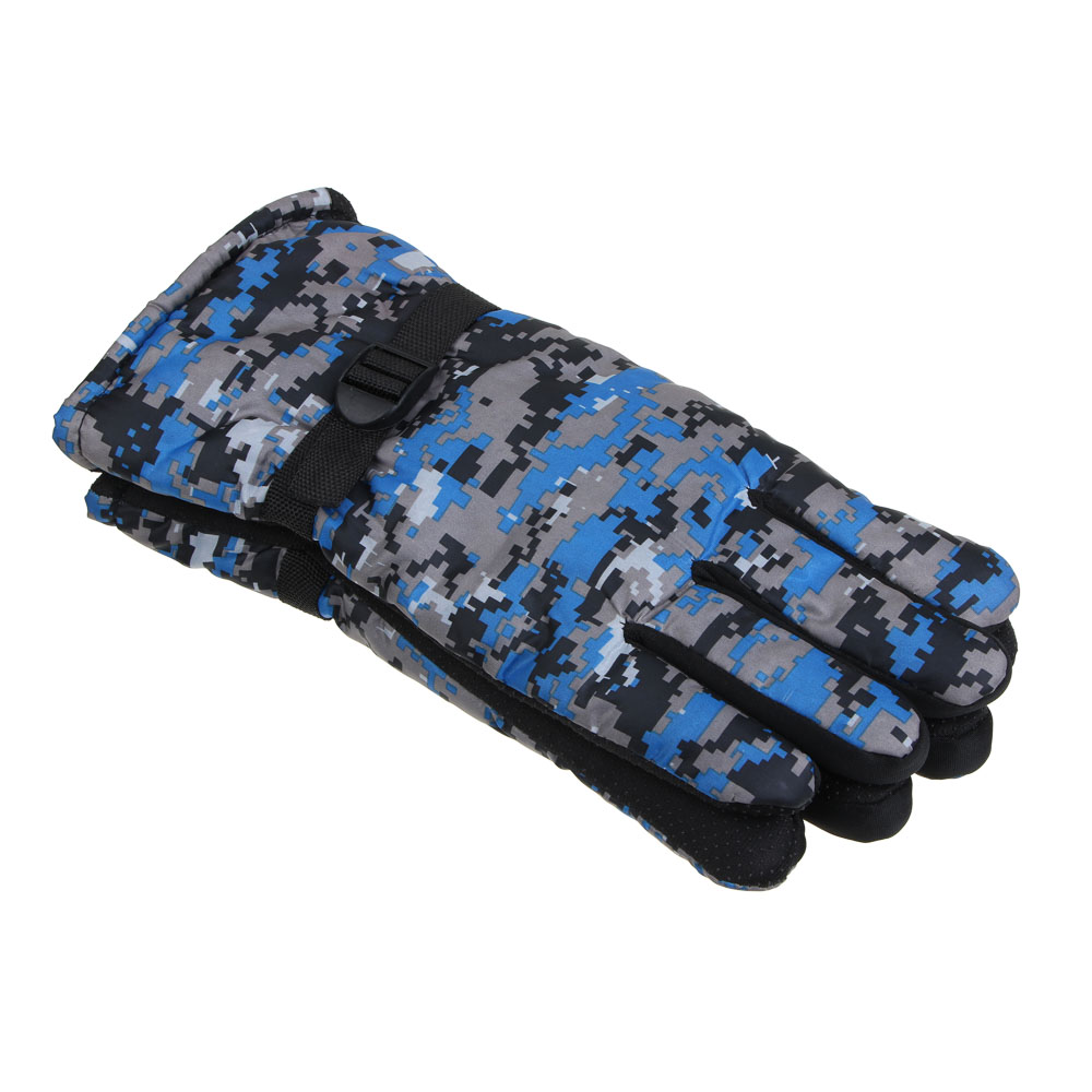 GALANTE Перчатки мужские болоньевые утепленные с фиксатором, р-р 22-24, 3 цвета, СЗПВ24-10, арт.№ 363-362