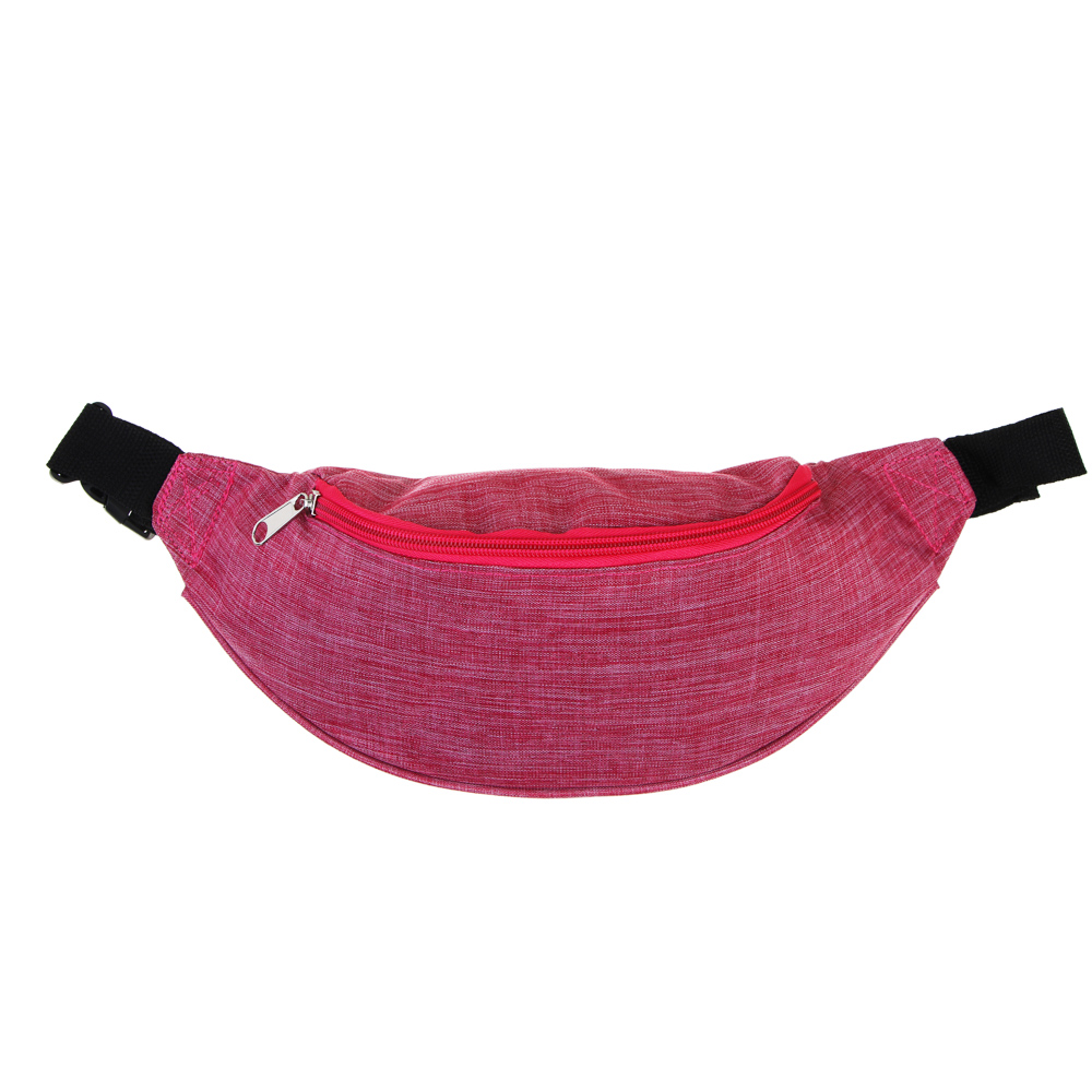 ЮL Сумка поясная молодежная, полиэстер, пластик, 35х12см, 6 цветов, арт.№ 337-085