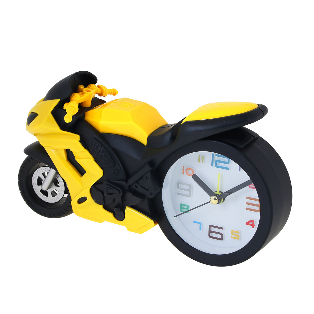 LADECOR CHRONO Будильник в виде мотоцикла 23х7х14см, 1хAA, пластик, арт.№ 529-208