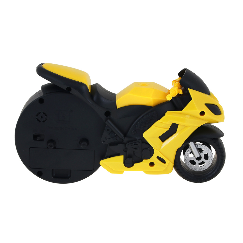 LADECOR CHRONO Будильник в виде мотоцикла 23х7х14см, 1хAA, пластик, арт.№ 529-208