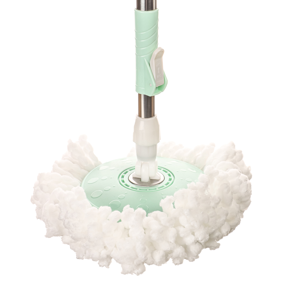 Набор для уборки с отжимом и смен.насадкой тм VETTA, ведро 9л, пластик, арт.№ 407-031