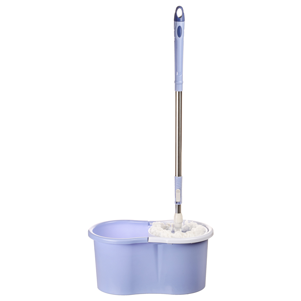 Набор для уборки с отжимом и смен.насадкой тм VETTA, ведро 9л, пластик, арт.№ 407-031