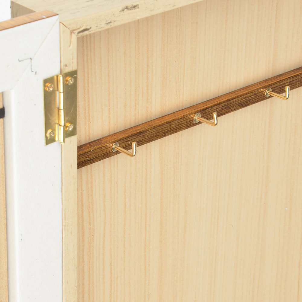 LADECOR Ключница закрытая, 25х30х5см, пластик, 3 дизайна, арт.№ 510-169