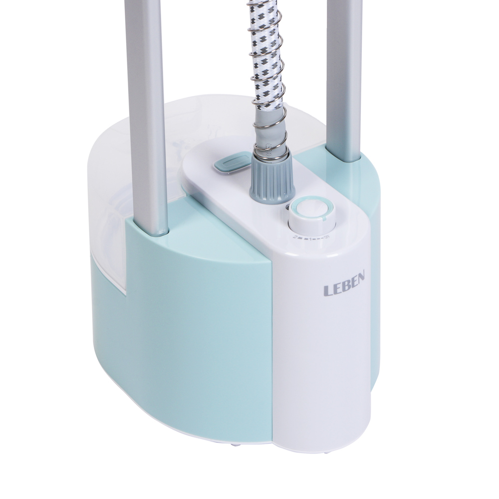 LEBEN Отпариватель напольный, 2200Вт, 1,8л, стойка-вешалка, глад. доска, серый, 220в, арт.№ 249-111