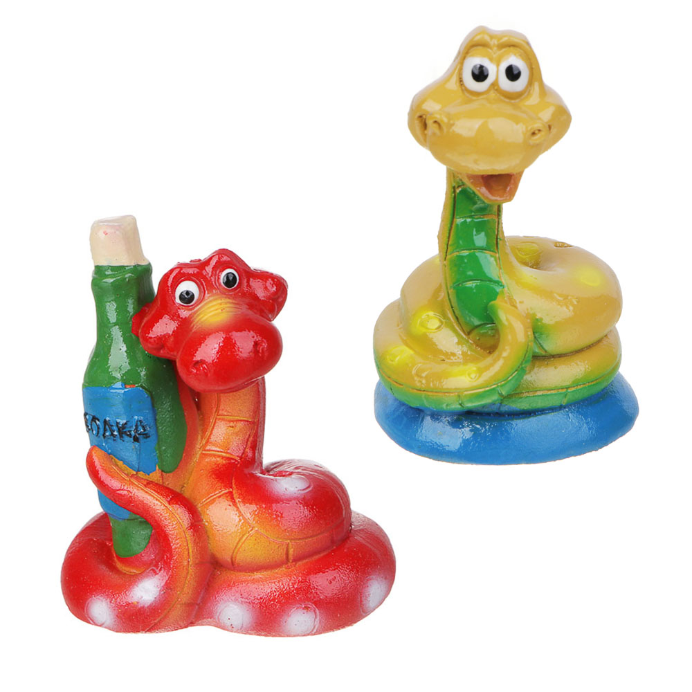 СНОУ БУМ Сувенир Символ Года, полистоун, 4,5х4,5х7,5 см, 2 дизайна, арт.№ 398-818