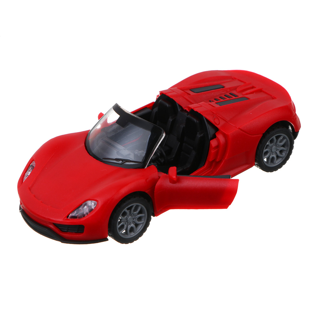 ИГРОЛЕНД Машина "Уличный гонщик", инерция, двери открываются, ABS, 15х6,5х7,7 см, 8 диз, арт.№ 292-437