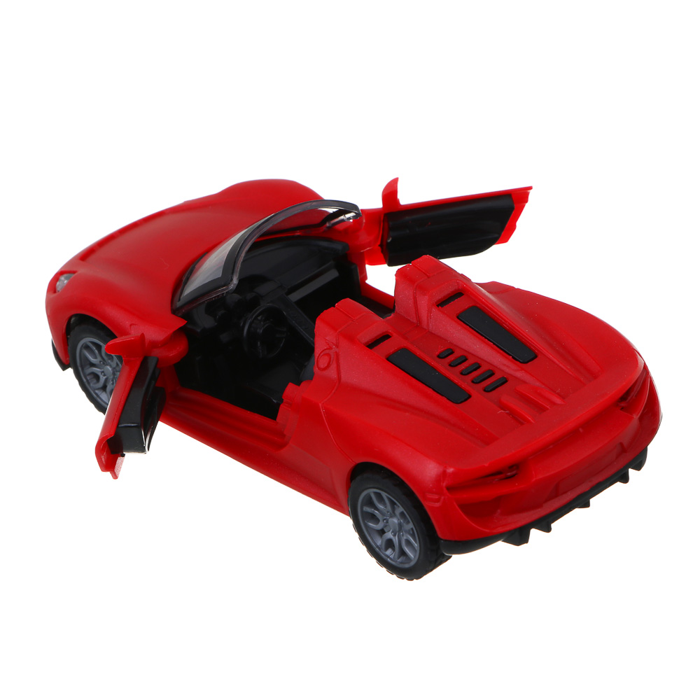 ИГРОЛЕНД Машина "Уличный гонщик", инерция, двери открываются, ABS, 15х6,5х7,7 см, 8 диз, арт.№ 292-437