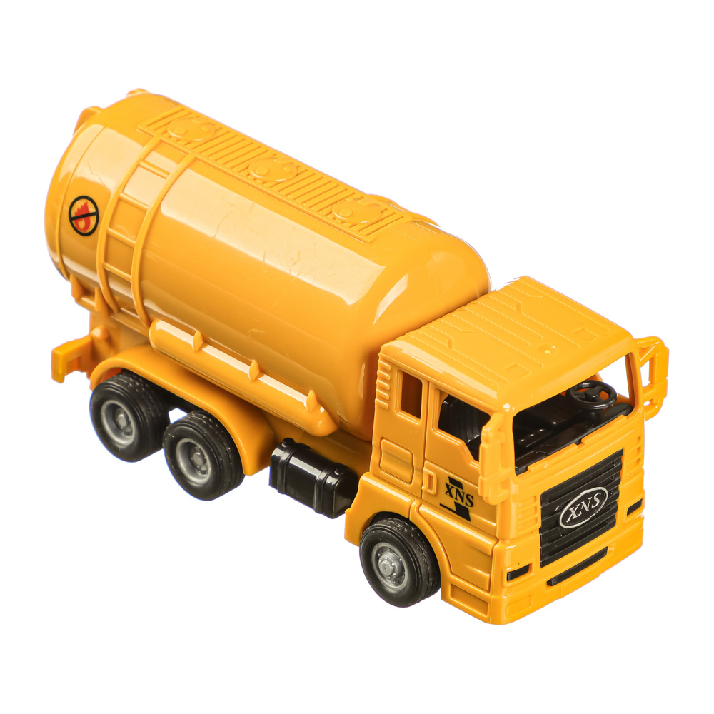 ИГРОЛЕНД Машина в виде спецтехники, инерция, трещотка, ABS, 11,2х4,3х5,3см, 4 диз., арт.№ 292-202