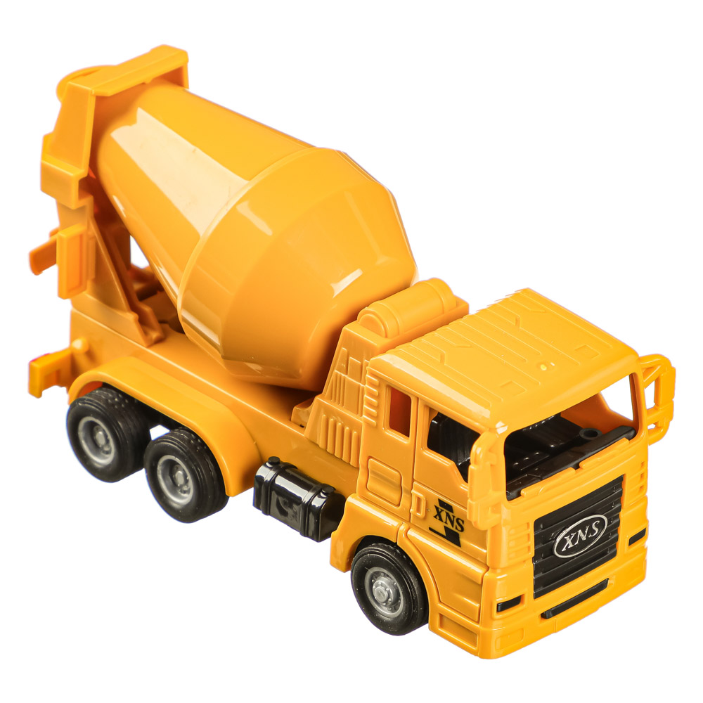 ИГРОЛЕНД Машина в виде спецтехники, инерция, трещотка, ABS, 11,2х4,3х5,3см, 4 диз., арт.№ 292-202