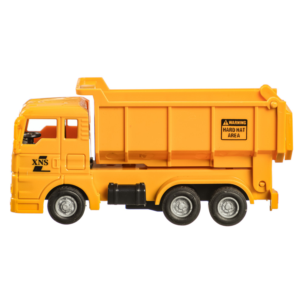 ИГРОЛЕНД Машина в виде спецтехники, инерция, трещотка, ABS, 11,2х4,3х5,3см, 4 диз., арт.№ 292-202