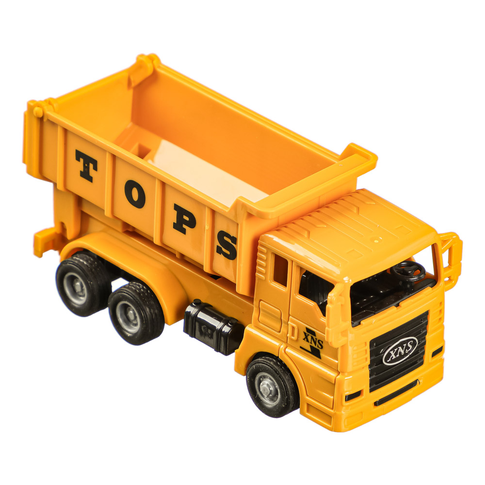 ИГРОЛЕНД Машина в виде спецтехники, инерция, трещотка, ABS, 11,2х4,3х5,3см, 4 диз., арт.№ 292-202